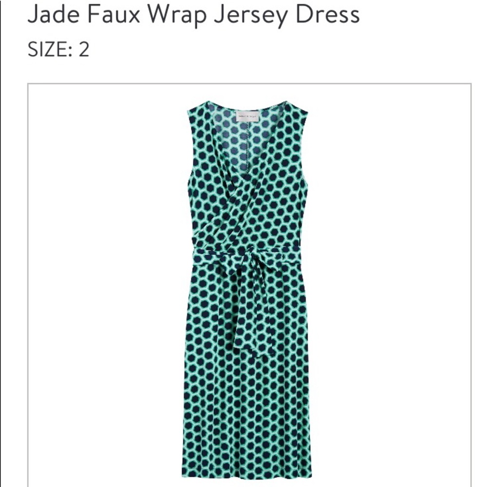 Faux Wrap Dress